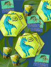 Stegosaurus Adventure Paper Party Napkins