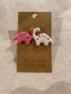 Brontosaurus Clay Earrings