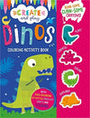 Dino's create and play activity book