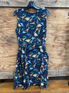 Dino Dress in Navy Blue