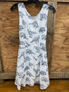 Dino Dress in White